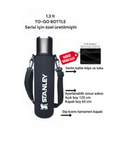 1.3 lt TO-GO BOTTLE termos kılıfı ve Omuz Askısı