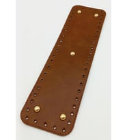 Angel Çanta Aksesuar Suni Deri Taba Renk 35X10 cm Dikdörtgen Çanta Tabanı (Light Gold Aparatlı)