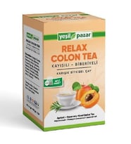 Yeşil Pazar Kayısılı Biberiyeli Relax Colon Tea 45 Poşet Çay