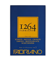 Fabriano 1264 Sketch Paper Eskiz Blok 90 gr A3 100 yp 