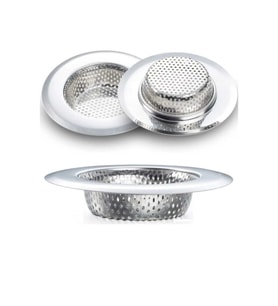 Çelik lavabo süzgeci (11,5 cm) Çelik 1 Parça