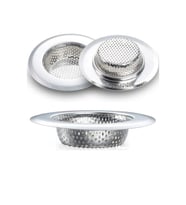 Çelik lavabo süzgeci (11,5 cm) Çelik 1 Parça
