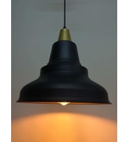 RİOLİGHT RETRO SİYAH İÇİ ALTIN TEKLİ METAL SARKIT