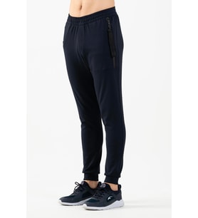 Maraton Sportswear SlimFit Erkek  Ribana Paça  Basic Açık Lacivert Pantolon 19428