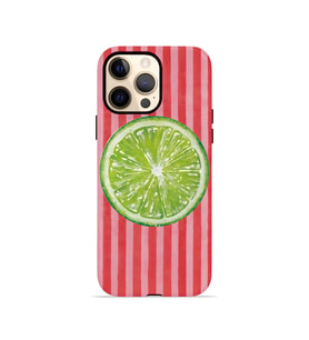 iPhone 12 Pro Max Vorian Çift Katmanlı MagSafe Kılıf Lime Slice Pop