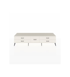 Hyperion TV Ünitesi 5 Çekmeceli  220x44x51 Aytaşı-Antrasit/Aytaşı