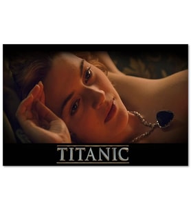 Cakatablo Titanic Rose Poz Veriyor MDF Tablo