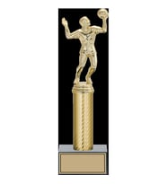 ODAK KUPA - Figürlü Kupalar - Voleybol Erkek Figürlü Kupalar FG-007 A - 31 cm