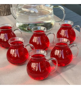 Arow Borosilikat Çay Bardağı 6 Parça