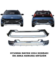 Hyundai Bayon Ön Arka Tampon Koruma Oem Model 2025 Sonrası