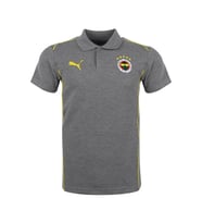 Fenerbahçe Orijinal Lisanslı 2024/25 A Takım Polo Yaka Gri T-Shirt