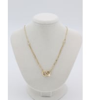 XUPİNG JEWELRY YÜZÜK MODEL ZİRKON TAŞLI KOLYE (Sarı)