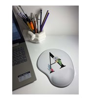 Harf Bakılı Bilek Destekli Mouse Pad