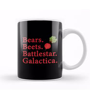 Bears Beets Battlestar Galactica The Office Jim Halpert Dwight Schrute Funny Dwight Schrute Off 01 Kupa Bardak Porselen