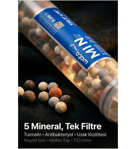 5 in 1 MIN Mineral Su Arıtma Filtresi–Turmalin, , Negatif İyon,Maifan Taşı