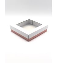 23x23x6 Pencere Kapaklı Hediyelik Kutu (10 Adet)