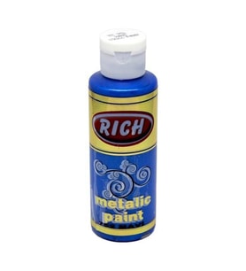 Rich Metalik Akrilik Boya 120 cc. 752 MAVİ 