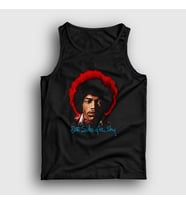 Presmono Unisex Siyah Both Side Of The Sky Jimi Hendrix Atlet 302148tt