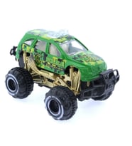 Mulvxurg  Urg02 Çek Bırak Mini Off Road Yeşil Polis Aracı (Mulvix)