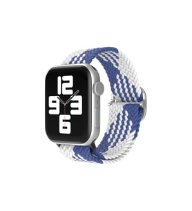 Watch 22mm Star Kordon - Mavi-Beyaz