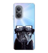 PrintiFy Huawei Nova 9 Se ile Uyumlu Köpek 3 Kamera Korumalı Şeffaf Kılıf