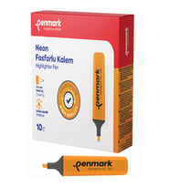 Penmark Fosforlu Kalem Neon Turuncu HS-505 03