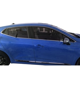 RE&AR Tuning Renault Clio 5 Krom Cam Çerçevesi 12 Parça Çelik 2020 ve Sonrası