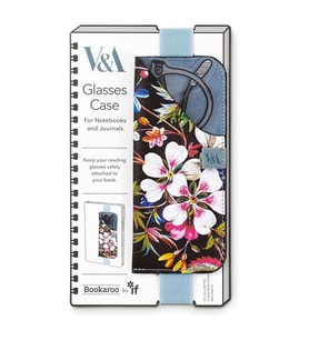 IF Bookaroo V&A Gözlük Kılıfı Kilburn Black Flora 49402