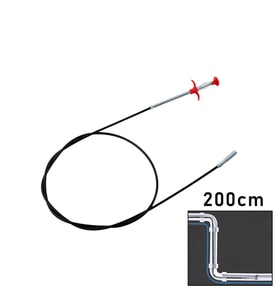 200CM YAYLI - KISKAÇ LAVABO - GİDER VB.TEMİZLEME - ÇOK AMAÇLI ÇUBUK (5343)