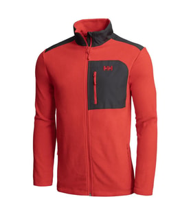 Helly Hansen BLOCK FULLZIP Polar Ceket Erkek Polar Ceket HH..12009 HHA.222 (Kırmızı)