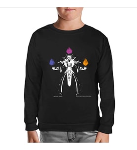 Dota 2 - Invoker Above Siyah Çocuk Sweatshirt