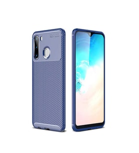Lexroo Galaxy A21 Kılıf Negro Silikon Kılıf - Lacivert