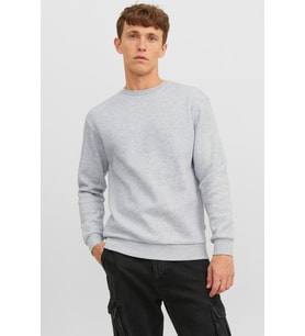 Jack & Jones Erkek Bisiklet Yaka Bradley Sweatshirt - 12249341 (Gri)