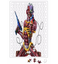 Eddie Cyborg Puzzle 240 Parça Yapboz