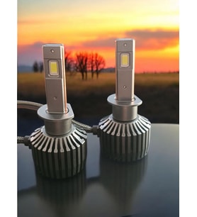 H1 VRPRO SİLVER LED ZENON ŞİMŞEK ETKİLİ BEYAZ IŞIK 18000LÜMEN 65W GARANTİLİ ÜRÜN 12-24V