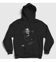 Presmono Unisex Siyah Sign Poster Drake Kapüşonlu Sweatshirt 326923tt