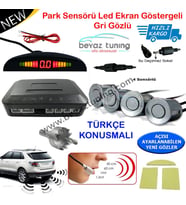 Park Sensörü Led Ekranlı Türkçe Konuşmalı Gri