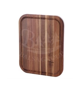 Balsa Akasya Kahverengi Servis Tepsisi 40x30x2 cm