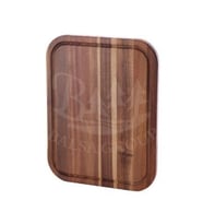 Balsa Akasya Kahverengi Servis Tepsisi 40x30x2 cm