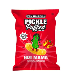 Van Holten's Pickle Puffed Snacks Hot Mama 90g