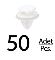 Renault, Peugeot, Mini, Audi, Seat için Kapı Döşeme Klips- 50 Adet