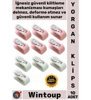 #Klips Profesyonel İğnesiz Nevresim Tutucu Kaydırmaz Pratik Aparat Mandallı Yorgan Sabitleme Klipsi