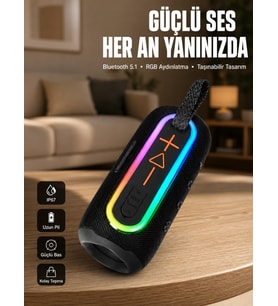 Uzun Pil Ömürlü Bluetooth 5.1 Hoparlör Yeni Nesil