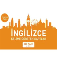İngilizce Kelime Öğreten Kartlar  (Turuncu Kutu)