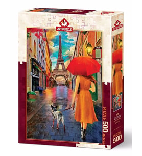 Art Puzzle Yağmur Dostluğu 500 Parça Puzzle