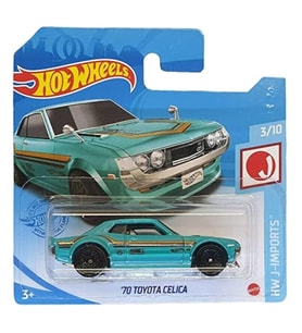 Hot Wheels Tekli Arabalar 70 Toyota Celıca J-Imports Blue GTC09
