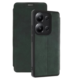 Mey İthalat® Redmi 15C 4G Flip Cover - Yeşil