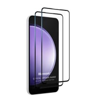 Microsonic Samsung Galaxy S23 Plus Crystal Seramik Nano Ekran Koruyucu Siyah (2 Adet)