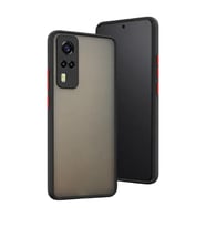 Vivo Y53S Kılıf Montreal Silikon Kapak - Siyah