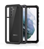 Samsung Galaxy S21 Plus Uyumlu Kılıf 1-1 Su Geçirmez Kılıf (Siyah)